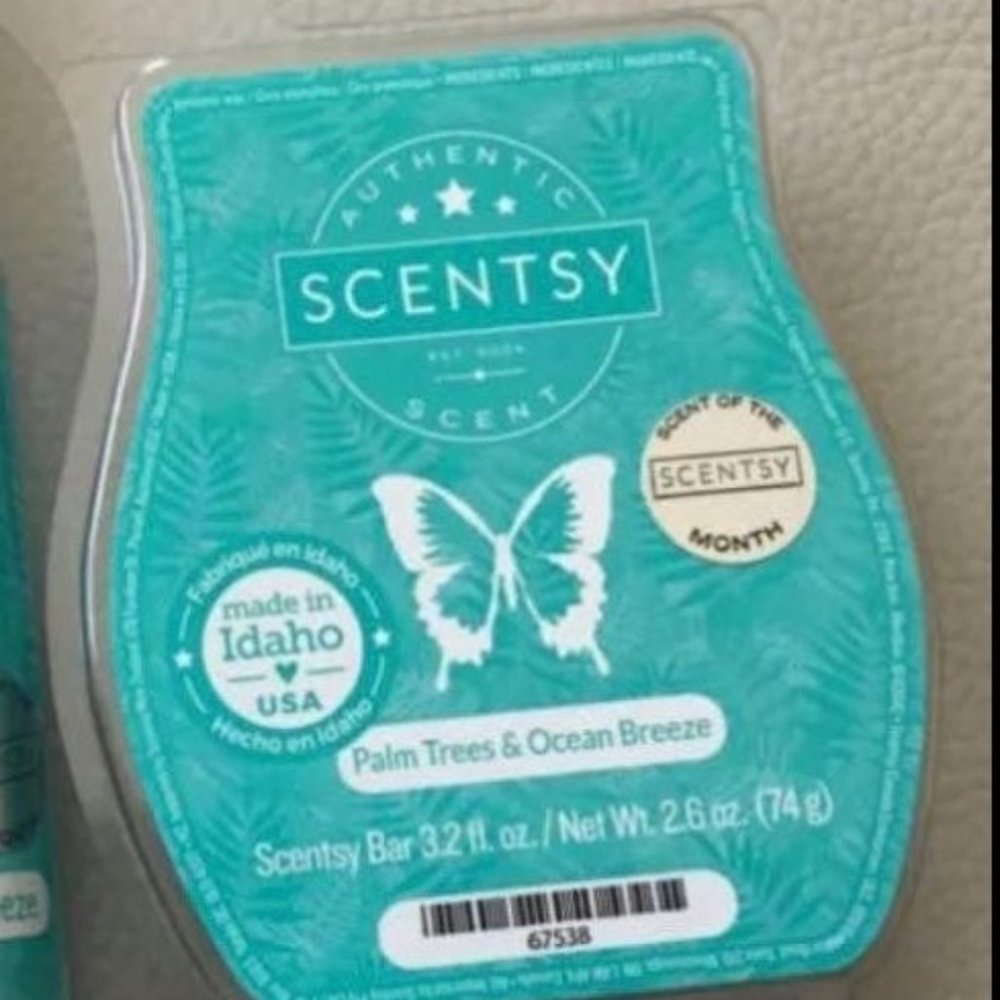 Palm Trees & Ocean Breeze Scentsy Bar
